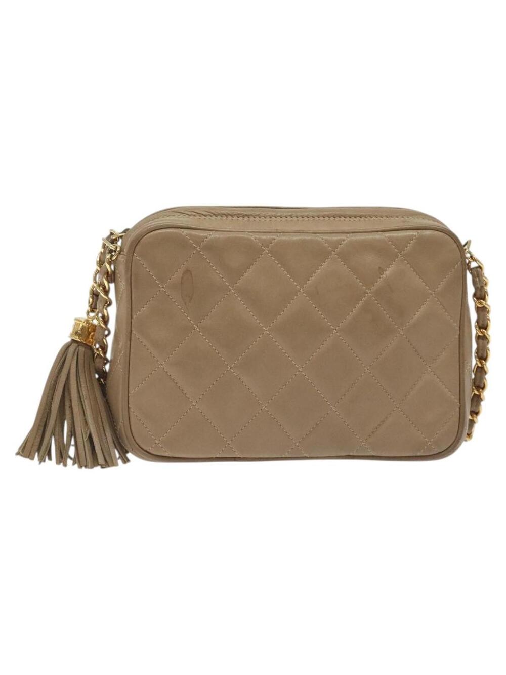 Chanel Vintage Diamond Cc Camera Bag #327365C14B